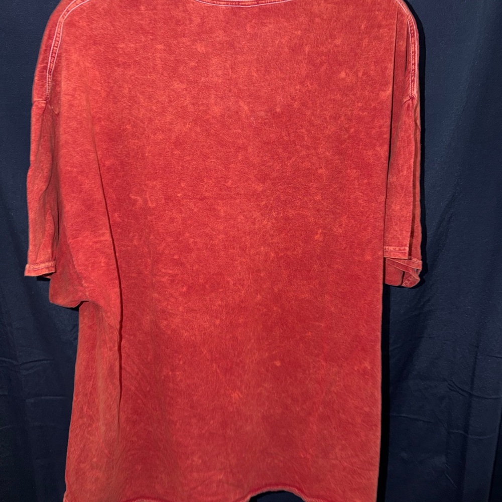 Betty Boop Devil Graphic T-Shirt Red Mineral Wash Size 1X NWOT - Picture 3 of 4